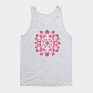 Crystals Succulents Mandala PINK Tank Top